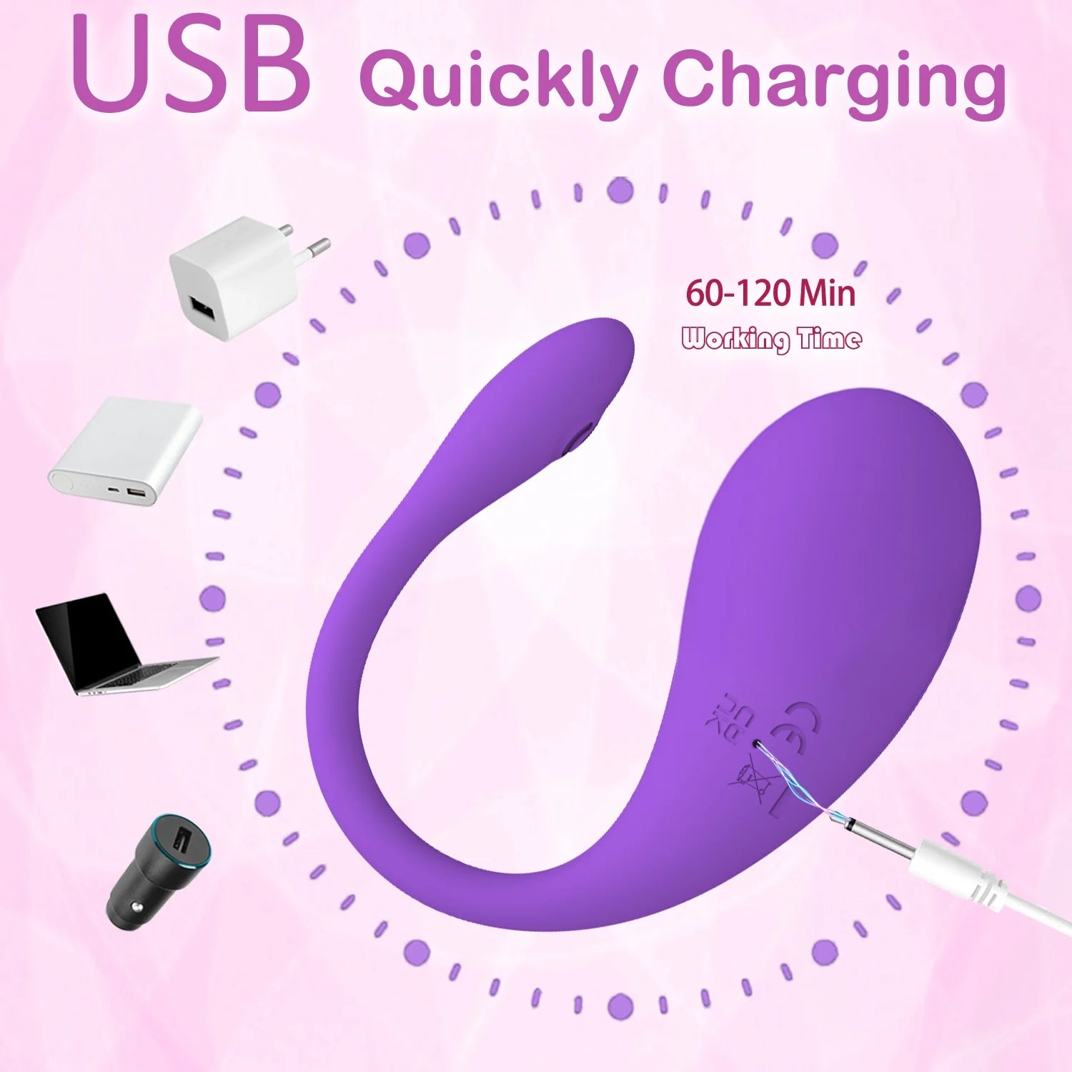 Bluetooth Wearable Vibrating Panty - APP Remote Control Vibrator for Ultimate Pleasure & Intimacy for Women and Couples