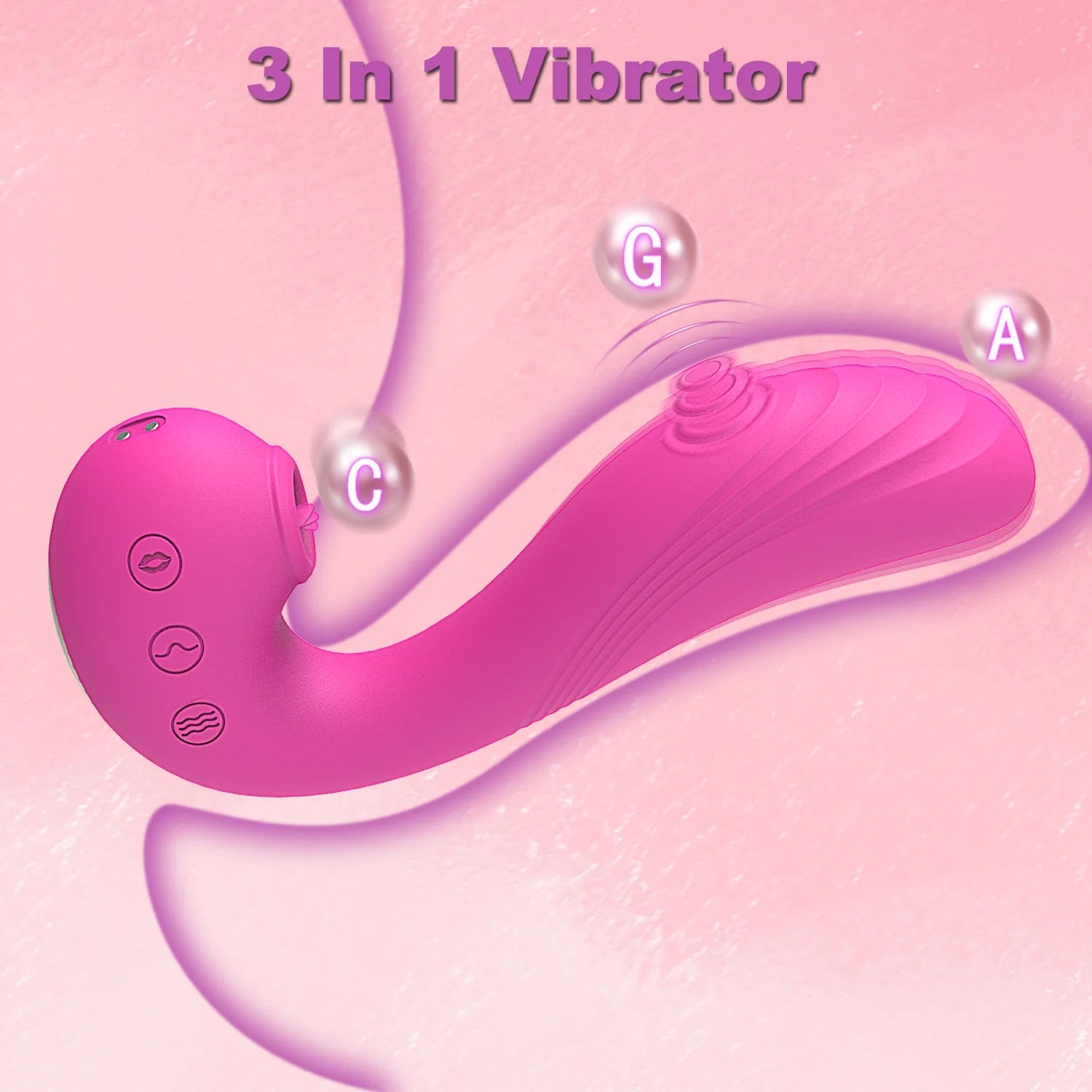 Ultimate G Spot Vibrator for Women - Multi-Mode Silicone Pleasure Tool, Waterproof Adult Massager for Couples