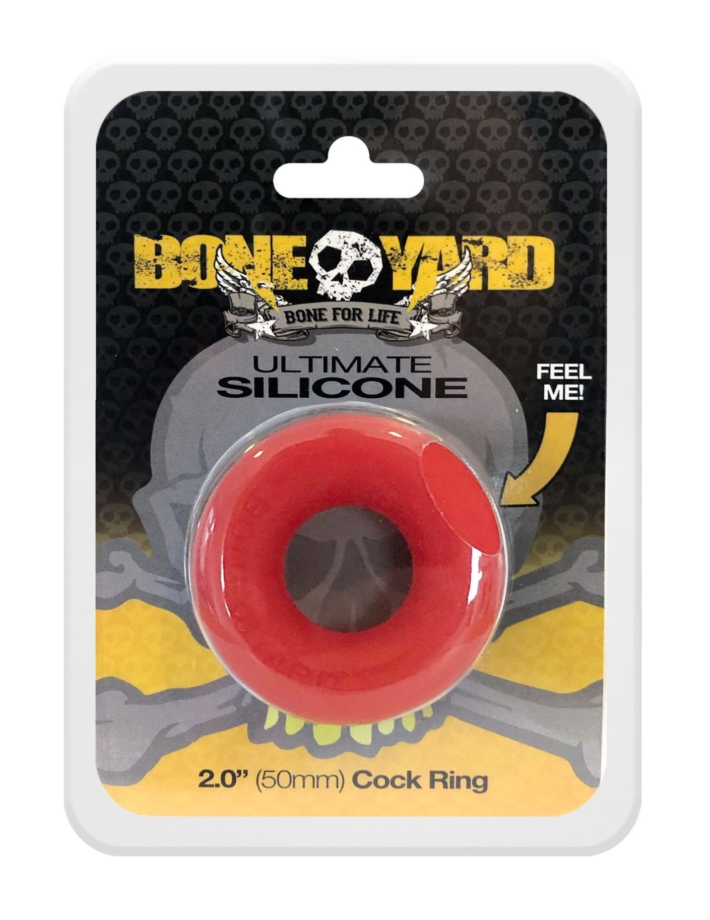 Ultimate Silicone Cock Ring Red - Tickle My Pickle 