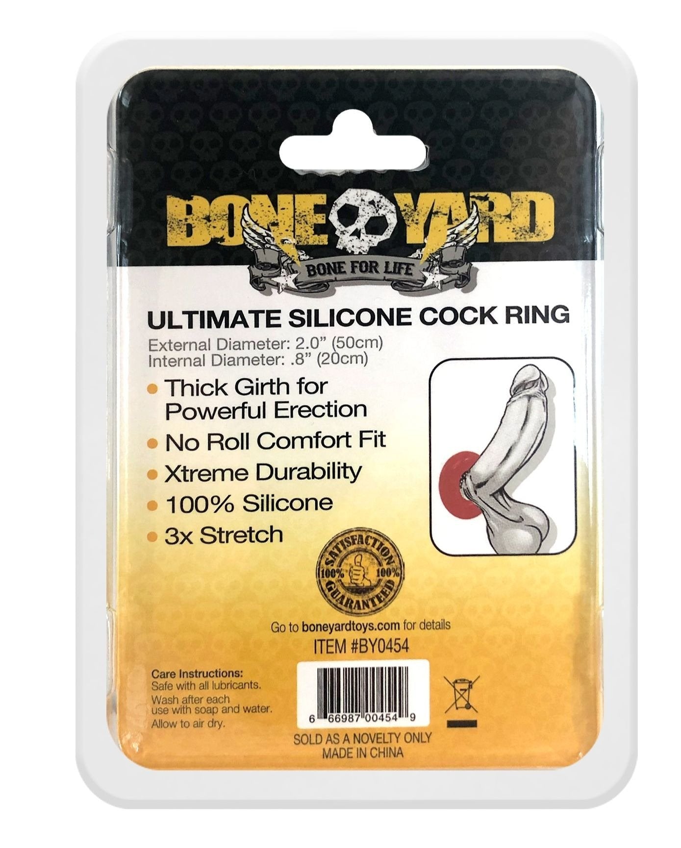 Ultimate Silicone Cock Ring Red - Tickle My Pickle 