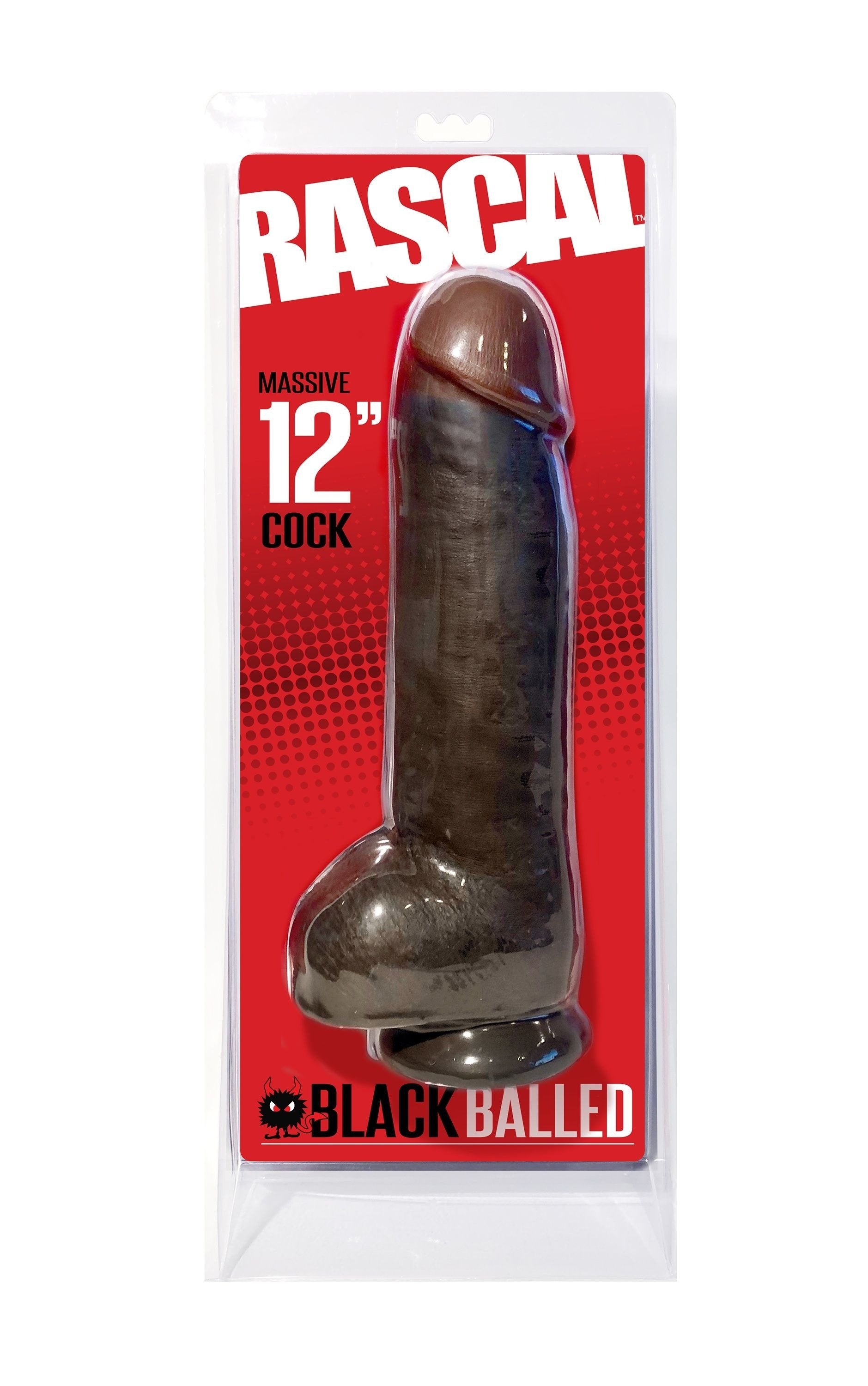 Black Balled Dildo - Tickle My Pickle 