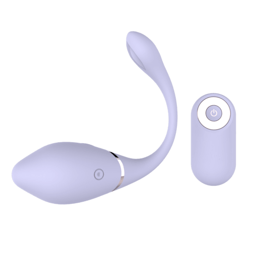 Ovum Rechargeable Silicone Vibrator with Remote Control - Tickle My Pickle 