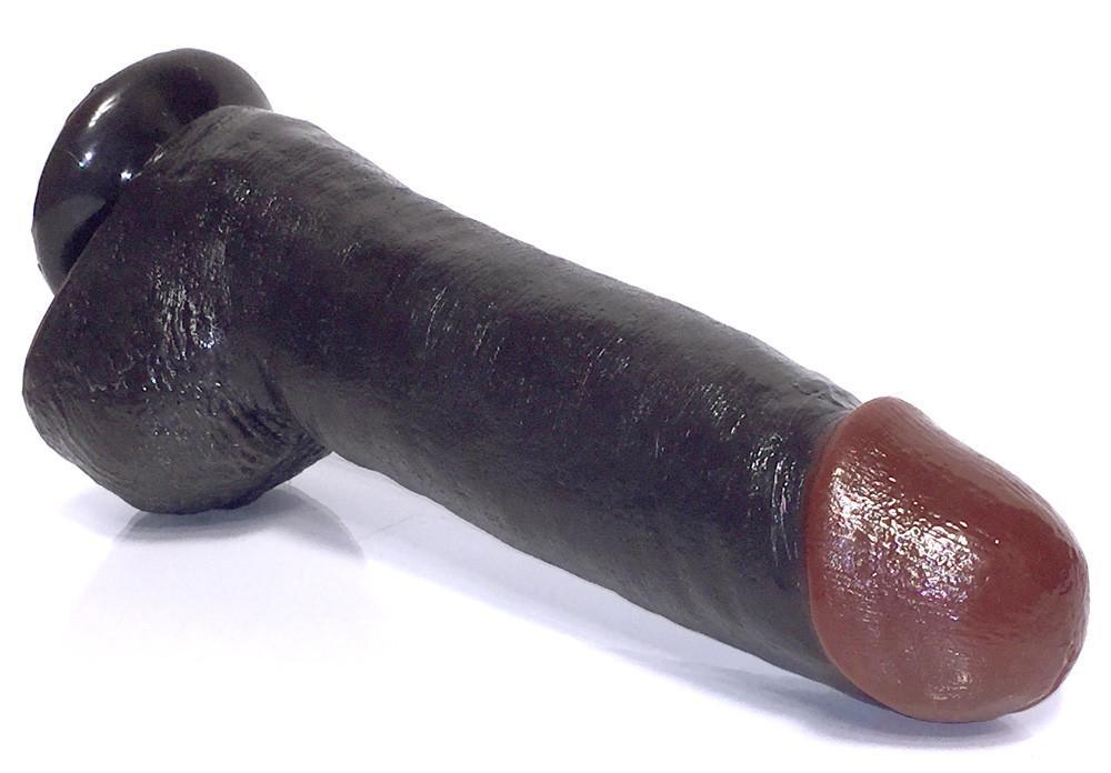 Black Balled Dildo - Tickle My Pickle 