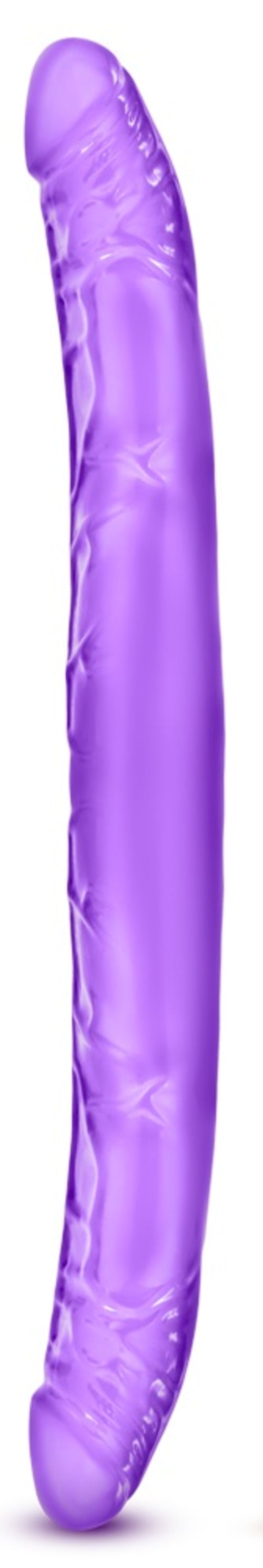 B Yours 16" Double Dildo - Purple - Tickle My Pickle 