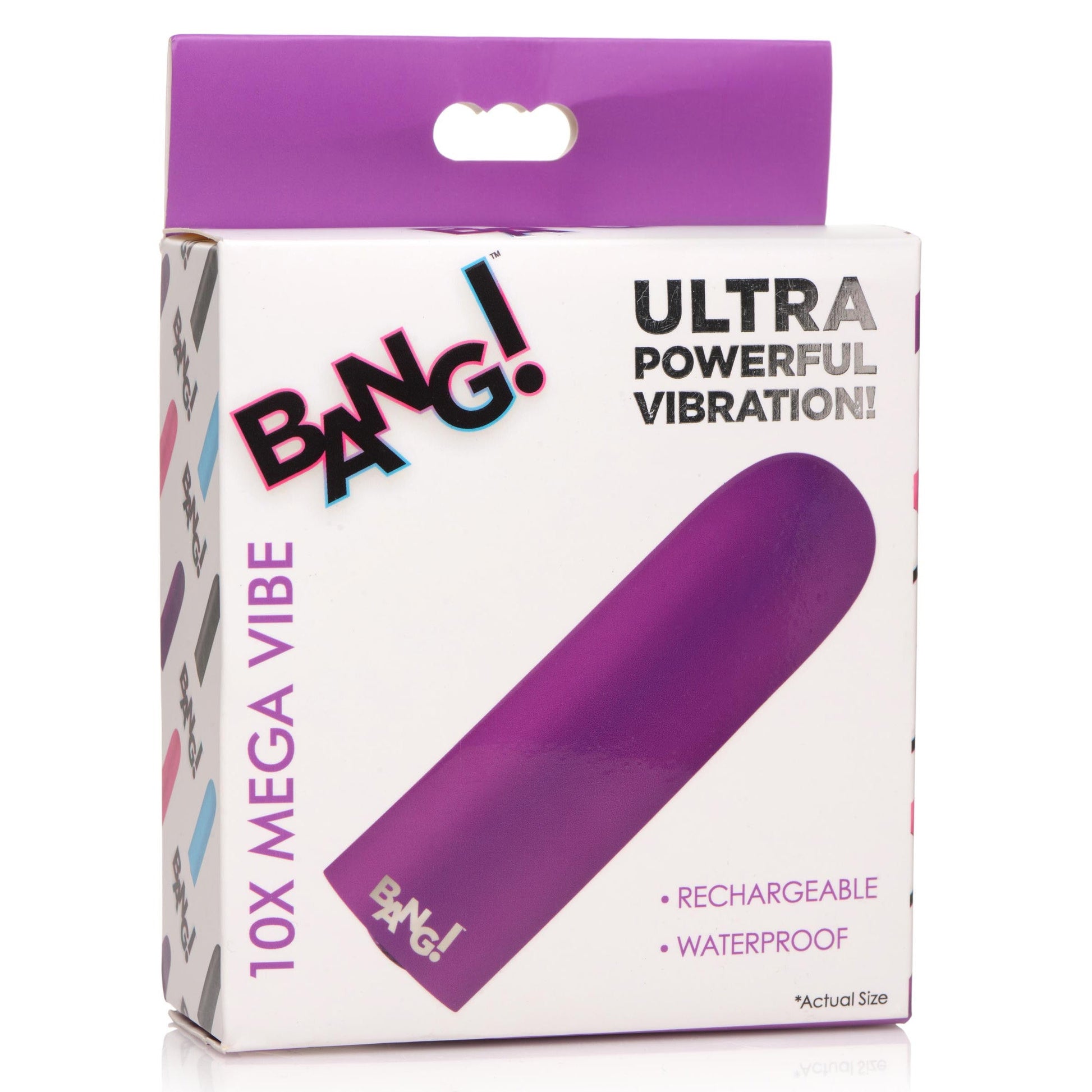 10X Mega Vibrator - Purple - Tickle My Pickle 