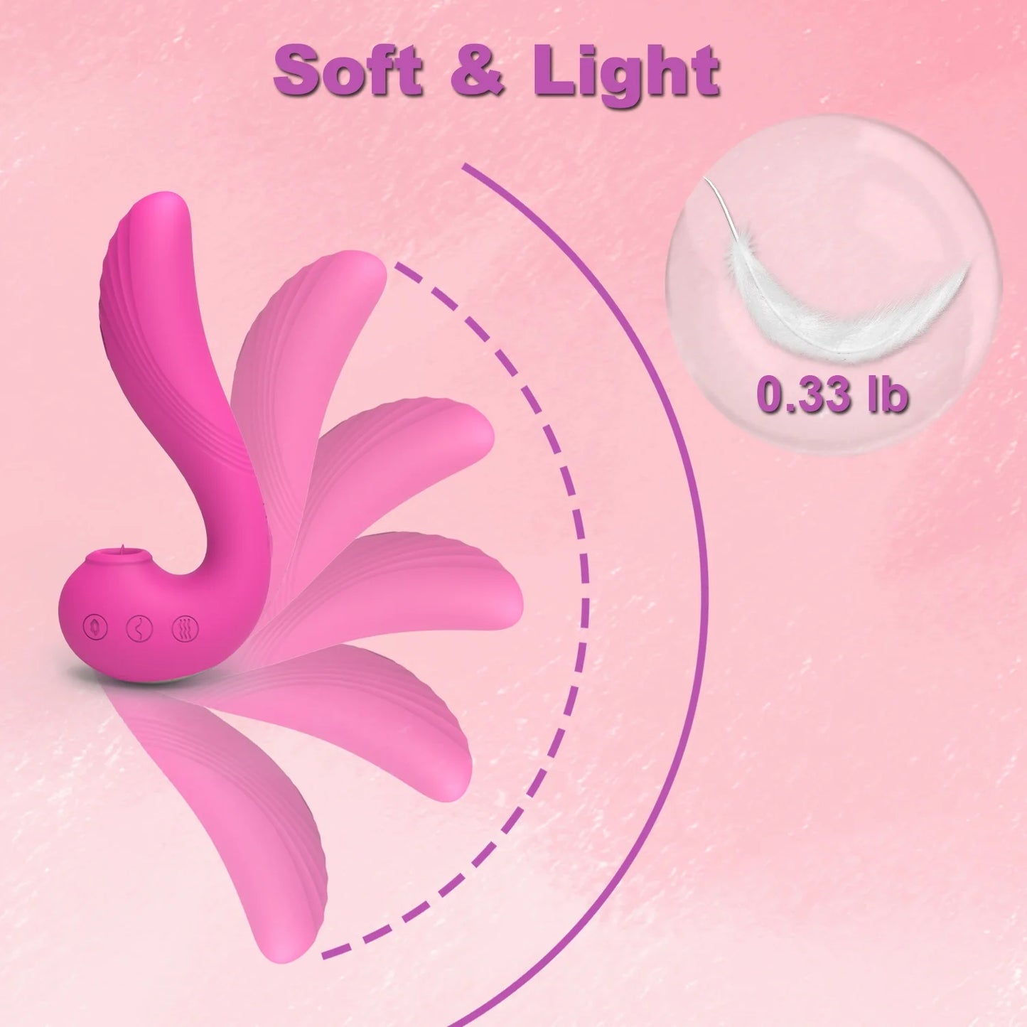 Ultimate G Spot Vibrator for Women - Multi-Mode Silicone Pleasure Tool, Waterproof Adult Massager for Couples