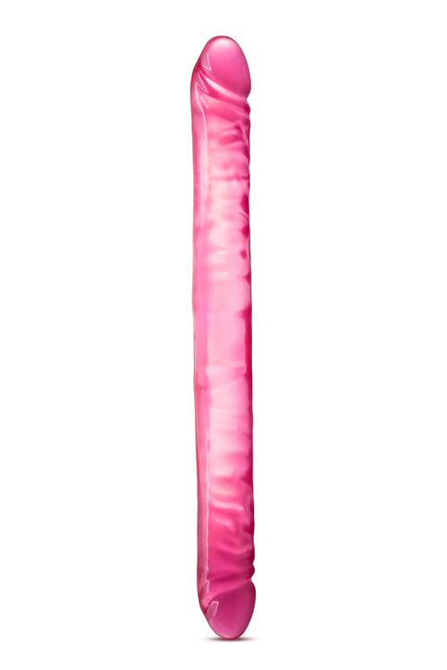 B Yours 18" Double Dildo - Pink - Tickle My Pickle 